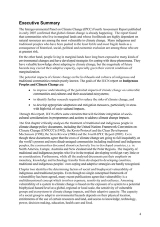 Indigenous and Traditional Peoples and Climate Change | PDF