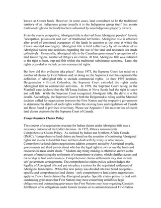 Indigenous peoples land and resource rights | PDF | Land and Farms ...