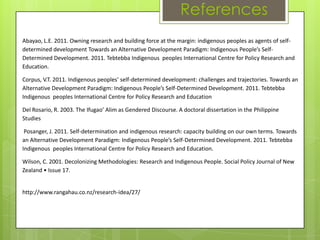 Indigenous research | PPTX
