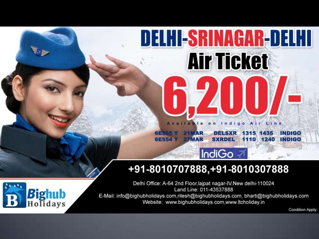 Indigo Air Ticket 6200