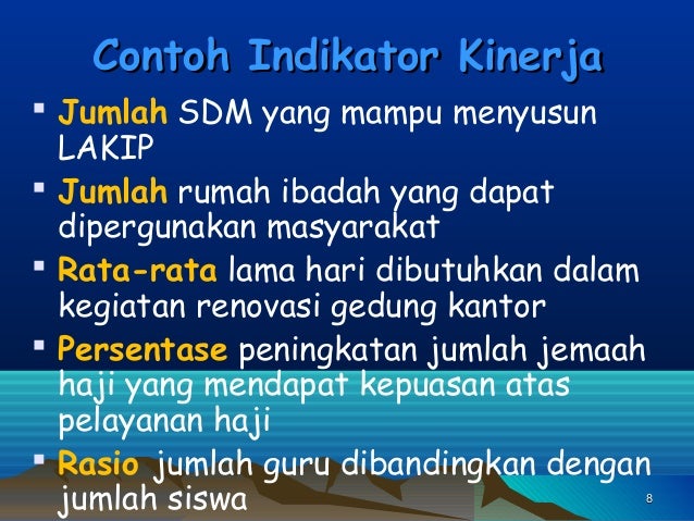 Memperdagangkan indikator kinerja utama