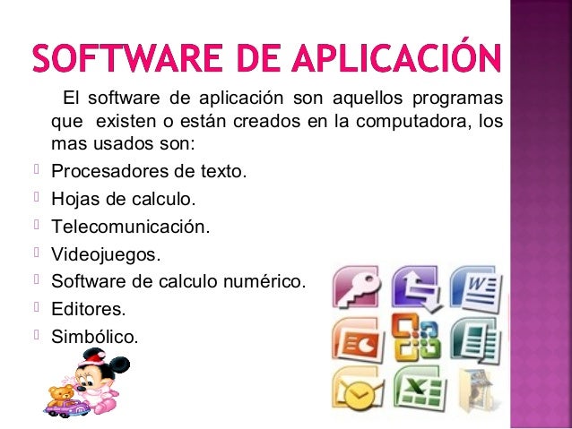 TIPOS DE SOFTWARE