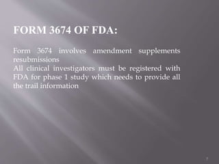 Form 3674 Example IND(Investigational New Drug Application).pptx