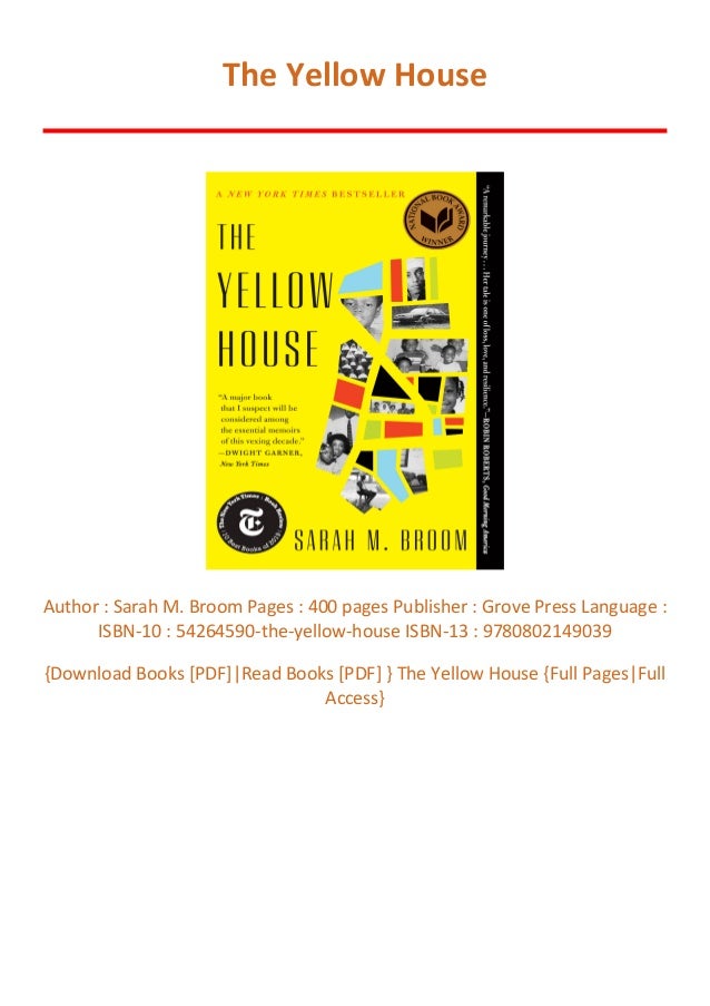 The Yellow House Sarah Broom The Yellow House Sarah Broom