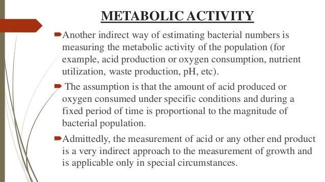 Indirect Methods Of Measurement Of