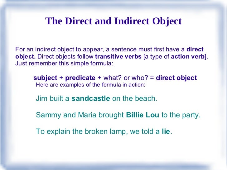 indirect-object