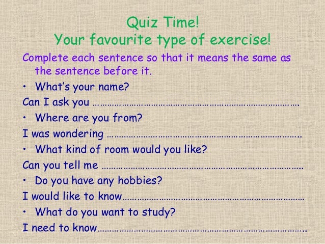 indirect questions grammar rules pdf