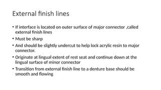 External Finish Line Rpd Indirect retainers seminar.pptxasdfghjklbn | PPTX