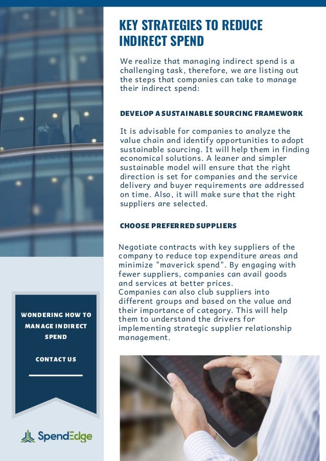 7 Steps To Manage Indirect Spend – SWLHHE