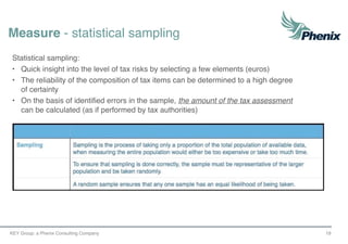 Tax Risk Level Indirect tax risk management | PDF
