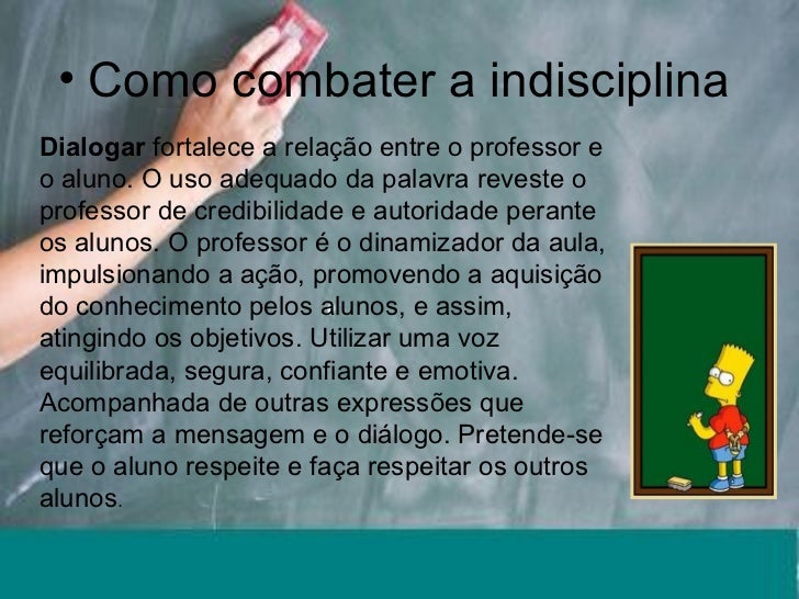 Indisciplina na sala de aula