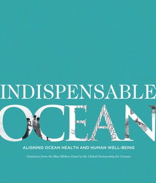 INDISPENSABLE
ALIGNING OCEAN HEALTH AND HUMAN WELL-BEING
Guidance from the Blue Ribbon Panel to the Global Partnership for Oceans

A

 