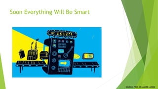Soon Everything Will Be Smart
SOURCE: PROF. DR. ANDRÉ LUDWIG
 