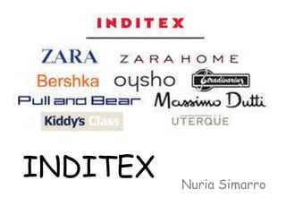 INDITEX Nuria Simarro
 