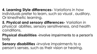 Individual Differences Exercise Individual-differences-PowerPoint presentation | PPTX