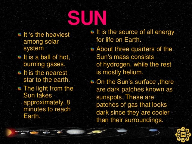 Individual Planets In The Solar System