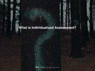 What is Individualized Assessment?
 