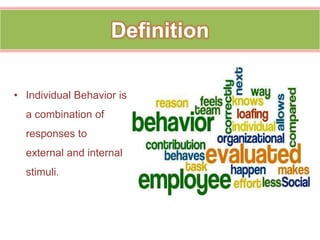 Individual behavior | PPTX