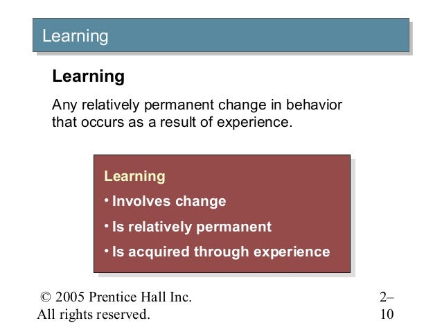individual behaviour in organization pdf
