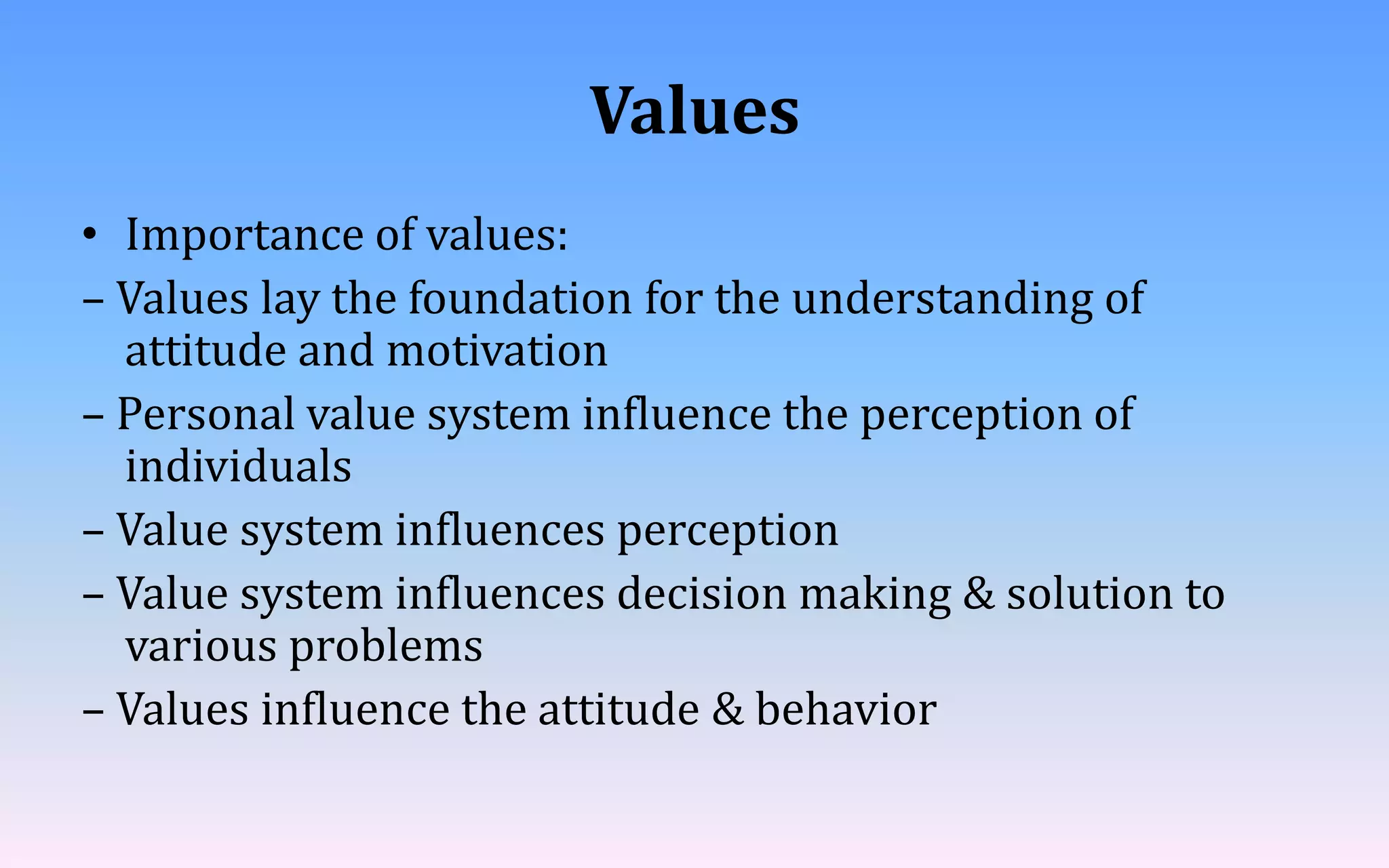 Individual behaviour-Organisational Behaviour | PDF