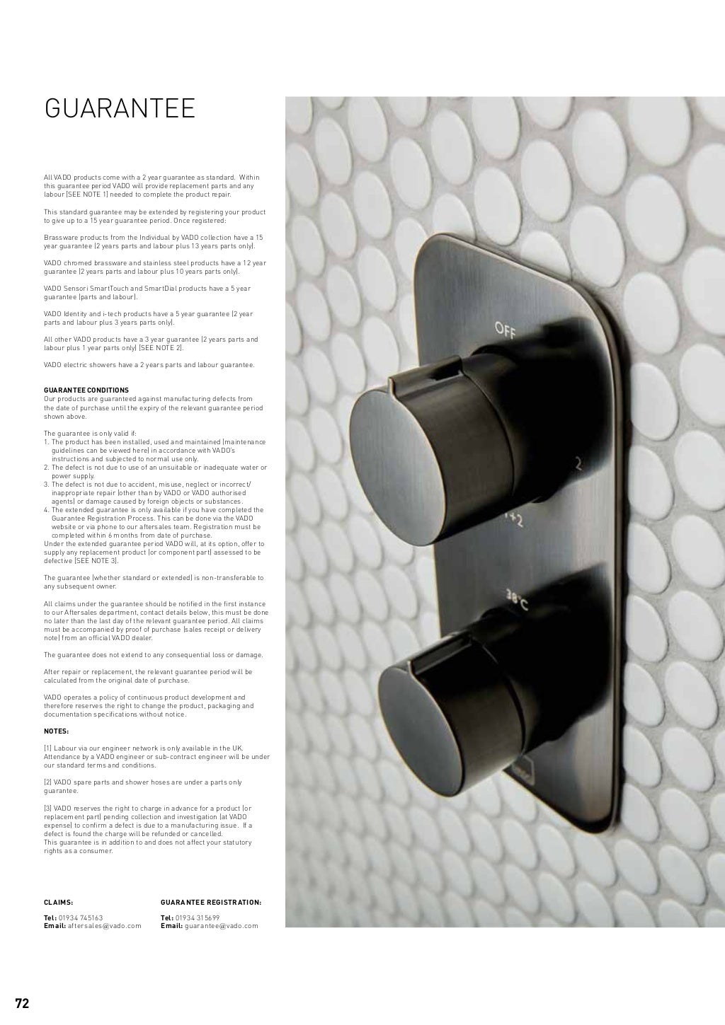 At Vado, We Celebrate Good Design. We Deliver Innovation