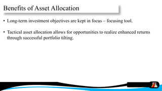 Individual client asset allocation and investment strategies | PDF