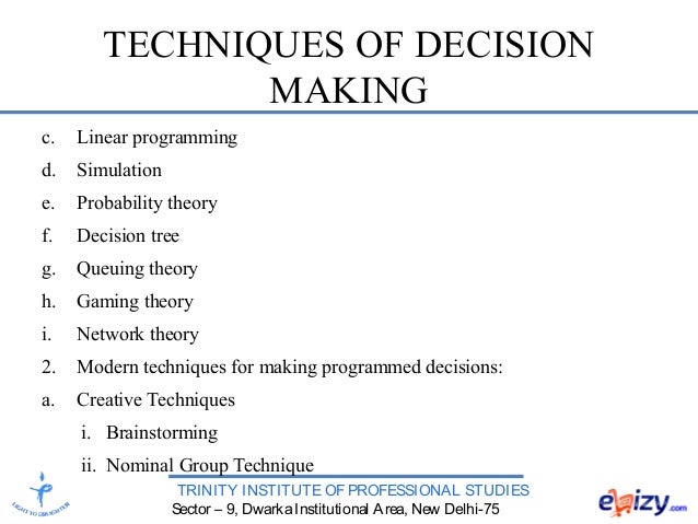 individual decision making Use our seven-step practical decision-making framework to work your way systematically towards a suitable decision at home or at work. individual decision making Use our seven-step practical decision-making framework to work your way systematically towards a suitable decision at home or at work.