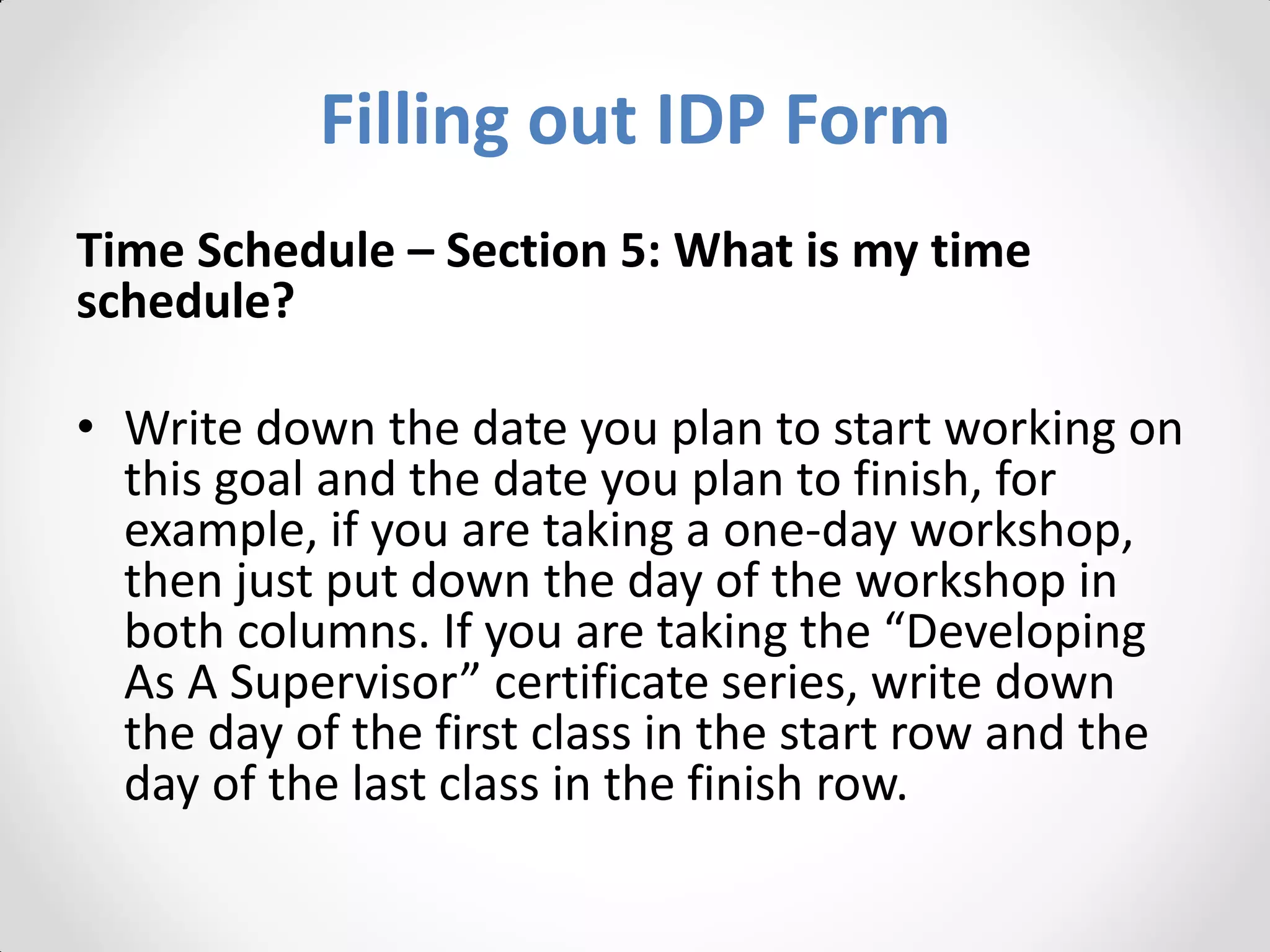 Individual development plan | PDF