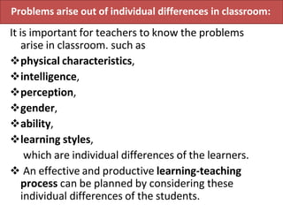 Individual Learning Difference individualdifference-200322160603.pptx