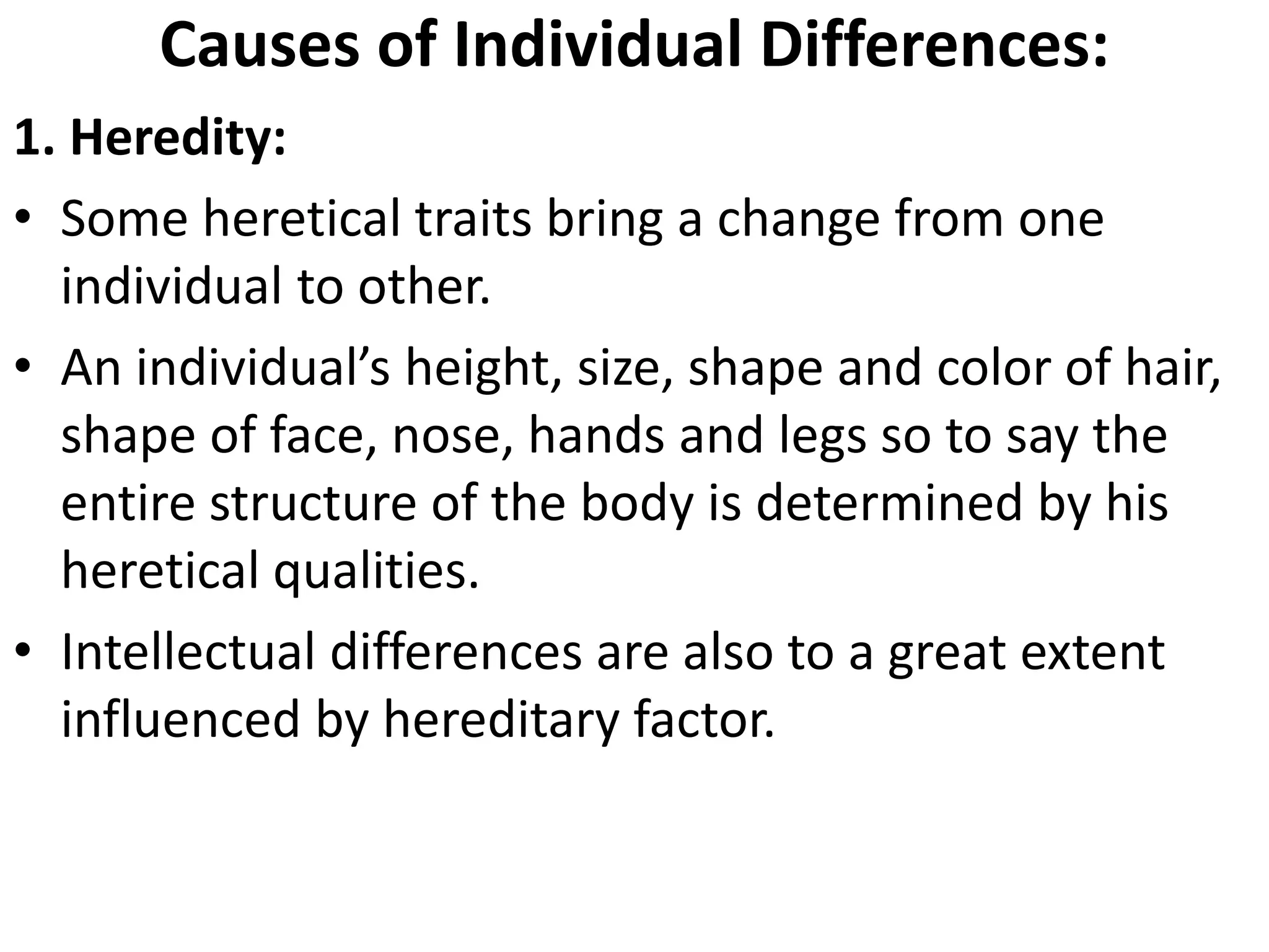 Individual difference | PPTX