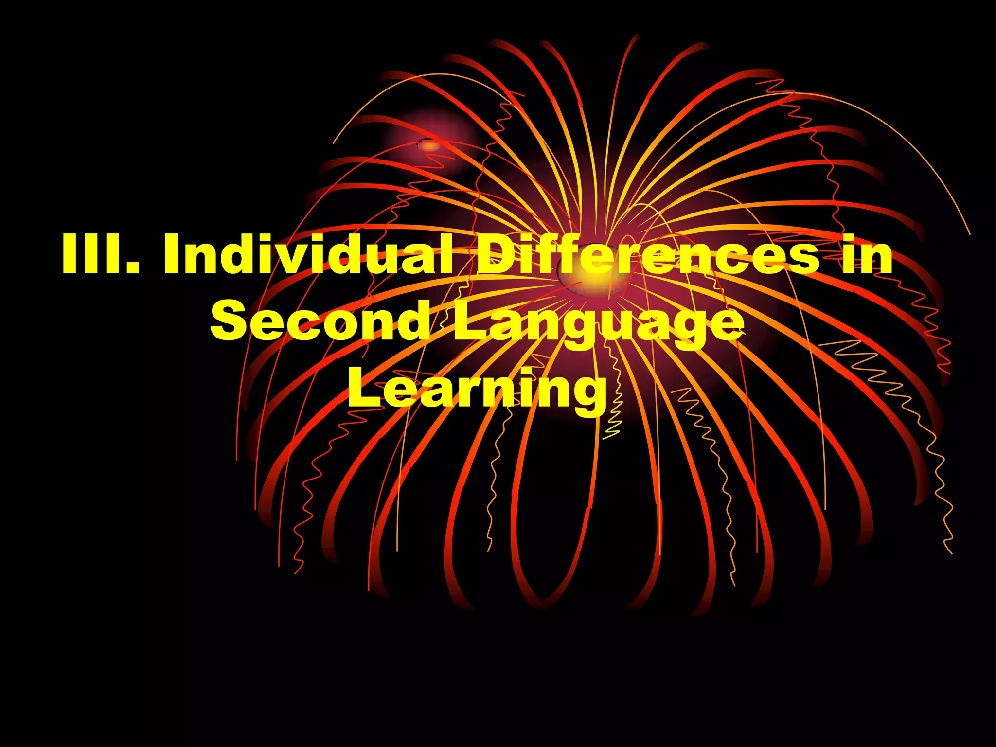 Individual differences | PPT