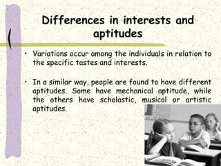 “Individual difference and educational implications- thinking, intelligence and attitude” Slide 14