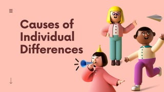 Individual Differnce INDIVIDUAL DIFFERENCES.pptx