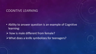 INDIVIDUAL DIFFERENCES - Theories Of Intelligence | PPTX