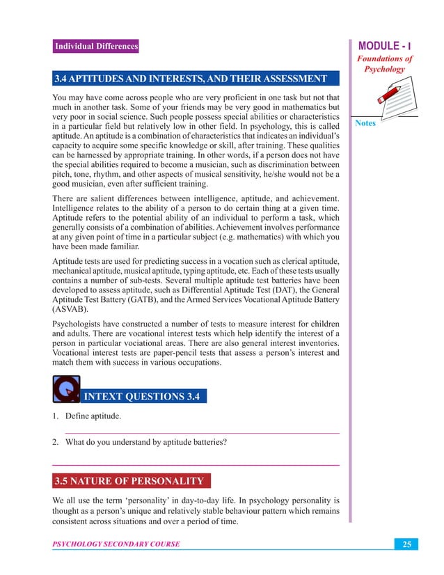 Individual Differences In Psychology Pdf Individual Differences In Psychology Pdf