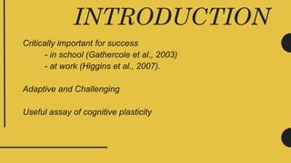 Individual differences in working memory | PDF