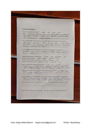 Autor: Sergio Alfredo Macore Sergio.macore@gmail.com Pemba - Mozambique
 