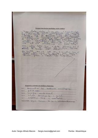 Autor: Sergio Alfredo Macore Sergio.macore@gmail.com Pemba - Mozambique
 