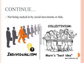 Individualist vs Collectivist Society