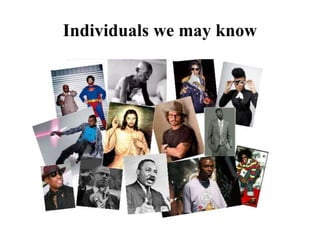 Individuals we may know
 