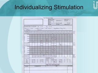 Individualizing Stimulation 
 