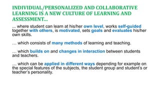 Individual learning in biology and science | PPTX
