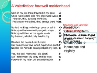 Explanation of the style, expressions and conceits