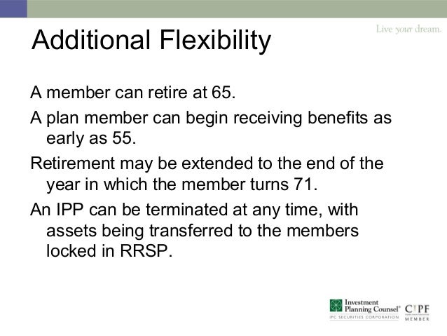Individual Pension Plans Individual Pension Plans