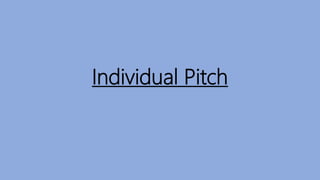 Individual Pitch
 