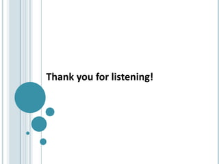 Thank you for listening!
 