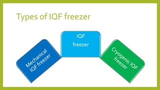 Individual quick freezing | PPTX