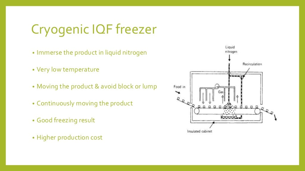 Individual quick freezing