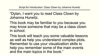 Clown Script Individual reading plan 2 | PPTX