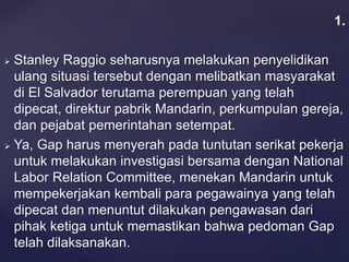 Stan Raggio Individu dalam organisasi - ETIKA BISNIS | PPTX